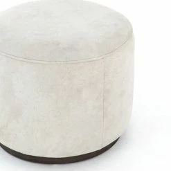 Fourhands Sinclair Round Ottoman Best Sellers