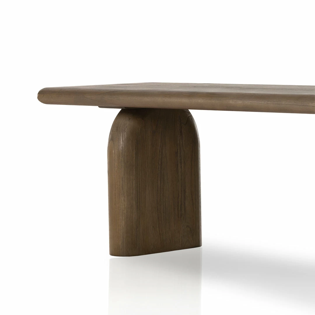 Four Hands Sorrento 69" Dining Bench-Aged Drift Mnd In Stock