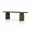 Four Hands Sorrento 69" Dining Bench-Aged Drift Mnd In Stock