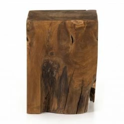 Fourhands Teak Square Stool New Outdoor