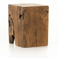 Fourhands Teak Square Stool New Outdoor