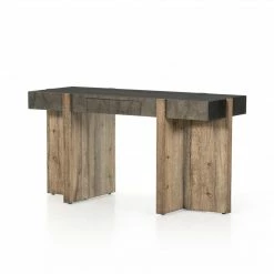 Fourhands Bingham Desk-Rustic Oak Veneer