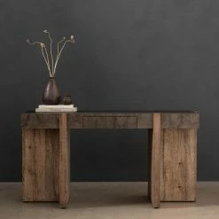 Fourhands Bingham Desk-Rustic Oak Veneer
