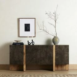 Fourhands Bingham Sideboard-Rustic Oak Veneer