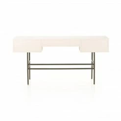 Fourhands Luella Desk-Matte Alabaster