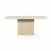 Fourhands Arum Dining Table-Cream Marble
