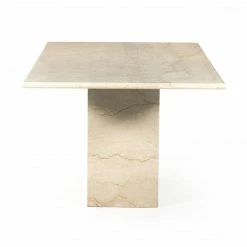Fourhands Arum Dining Table-Cream Marble