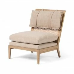 Fourhands Kenzo Chair-Palm Ecru