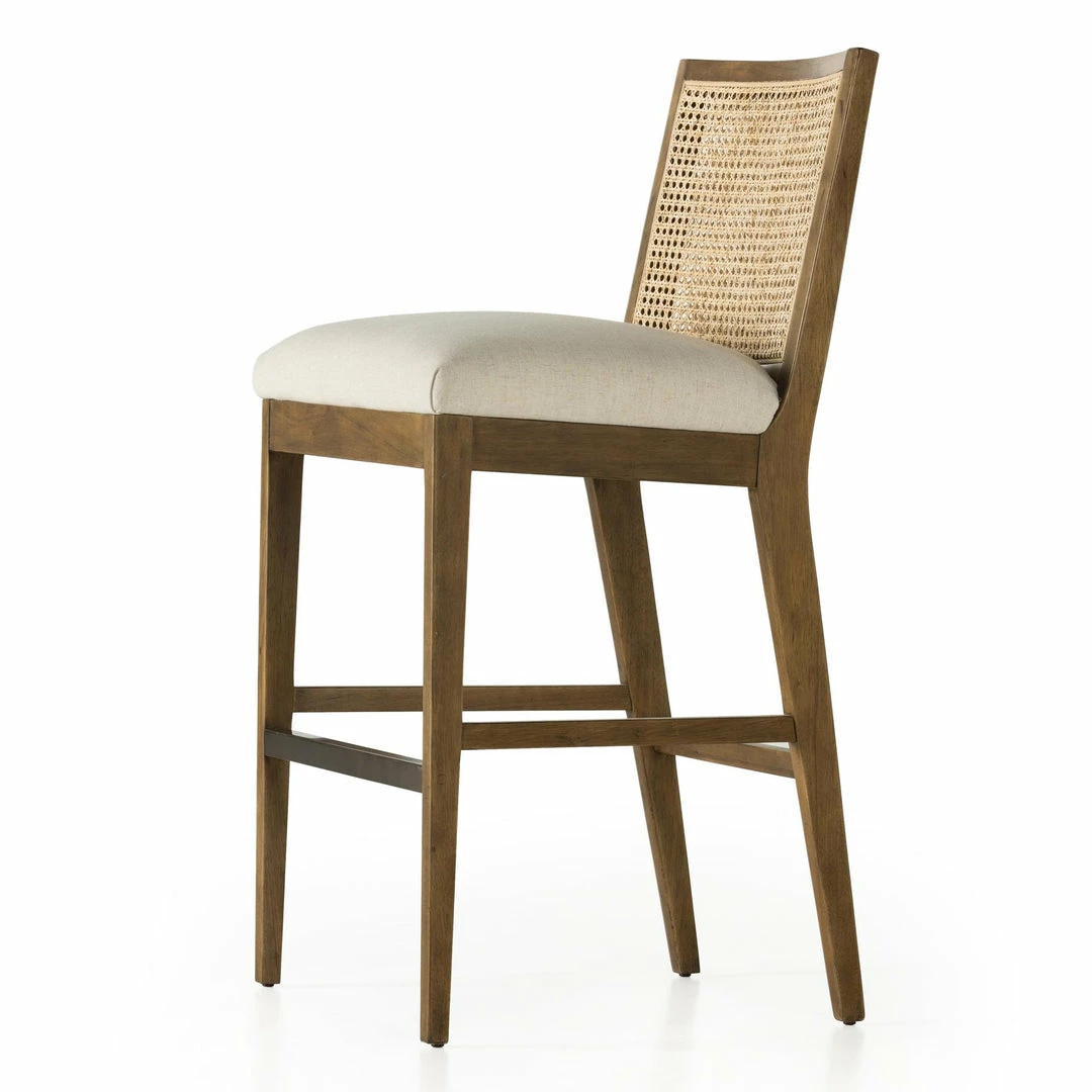 Fourhands Antonia Cane Armless Bar + Counter Stool Best Sellers