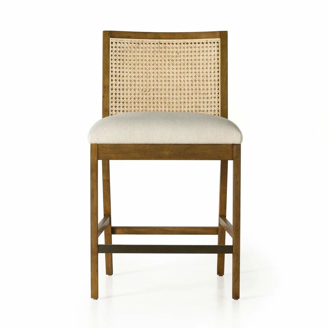 Fourhands Antonia Cane Armless Bar + Counter Stool Best Sellers