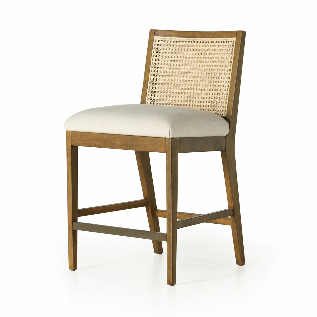 Fourhands Antonia Cane Armless Bar + Counter Stool Best Sellers