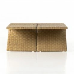 Four Hands Clove Outdoor Coffee Table-Rustic Naturl New Outdoor