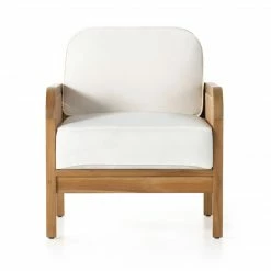 Fourhands Merit Outdoor Chair-Natural Teak-Fsc New Arrivals