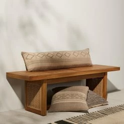 Fourhands New Outdoor Merit Outdoor Dining Bench-64"-Natural