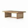 Fourhands New Outdoor Merit Outdoor Coffee Table-Natural Teak