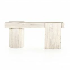Fourhands Best Sellers Georgie Console Table-Bleached Spalted