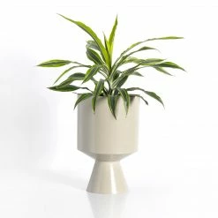 Four Hands Brito Outdoor Planter-Ashen Grey