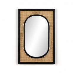 Fourhands Candon Mirror-Ebony Black Best Of Home Decor