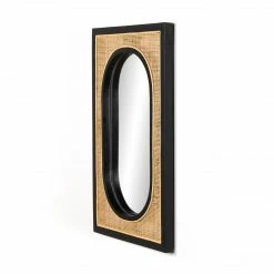 Fourhands Candon Mirror-Ebony Black Best Of Home Decor