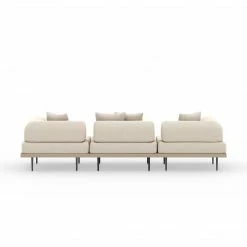 Fourhands New Outdoor Yves Outdoor 3-Pc Sectional