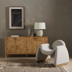 Fourhands Best Sellers Abstract Botanic Line Drawing