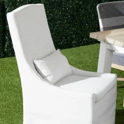 Essentials For Living New Outdoor Adele Outdoor Slipcover Dining Chair