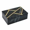 BIDK HOME Best Sellers Alexa Brass Inlay Box