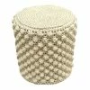 V Rugs & Home Angie Pouf
