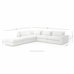 Fourhands Bloor 4-Pc Sectional W/ Ottoman Best Sellers