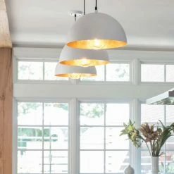 Regina Andrews Bowl Pendant New Lighting