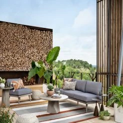 Fourhands New Outdoor Bowman Outdoor End Table