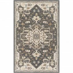 Surya Best Sellers Caesar Rug - Charcoal/Camel