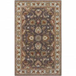 Surya Caesar Rug - Charcoal/Pale Blue
