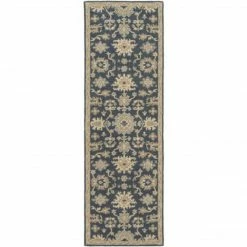Surya Caesar Rug - Navy/Tan