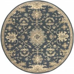 Surya Caesar Rug - Navy/Tan