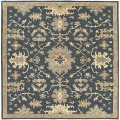 Surya Caesar Rug - Navy/Tan