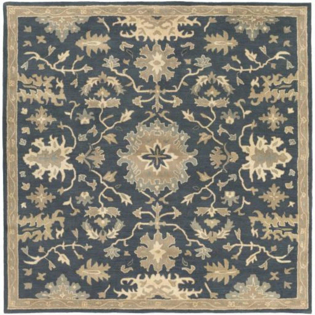 Surya Caesar Rug - Navy/Tan