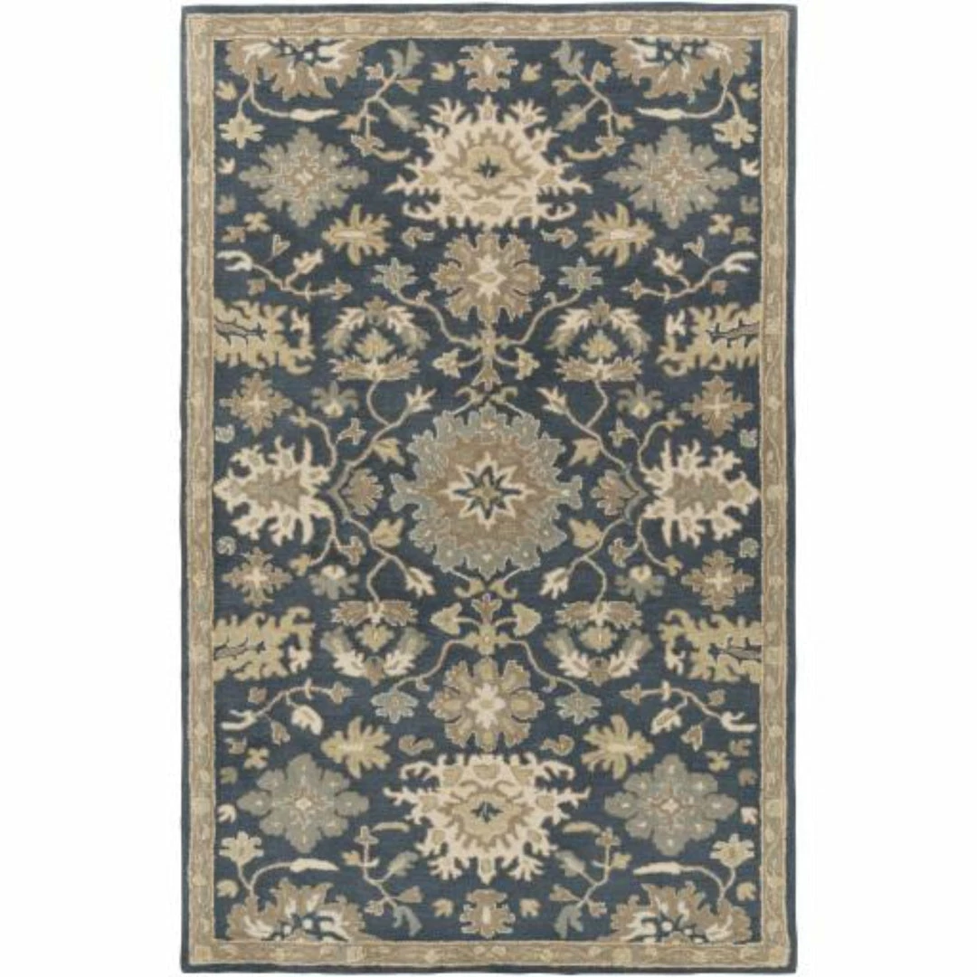 Surya Caesar Rug - Navy/Tan