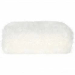 Square Feathers Coco Fur Throw