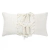 V Rugs & Home Como White Lumbar Pillow Best Sellers
