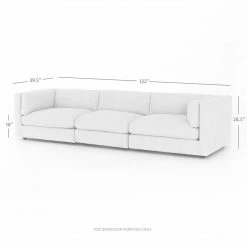 Fourhands Best Sellers Cosette 3-Pc Sectional