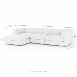 Fourhands Best Sellers Cosette 3-Pc Sectional