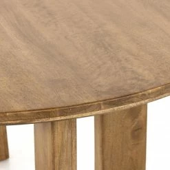 Fourhands Cree Round Dining Table-Light Mango New Arrivals