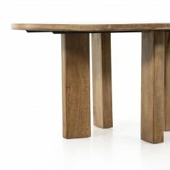 Fourhands Cree Round Dining Table-Light Mango New Arrivals