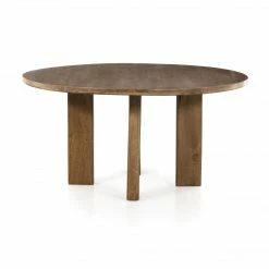 Fourhands Cree Round Dining Table-Light Mango New Arrivals