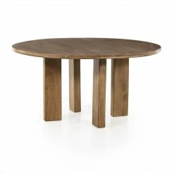 Fourhands Cree Round Dining Table-Light Mango New Arrivals