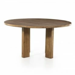 Fourhands Cree Round Dining Table-Light Mango New Arrivals