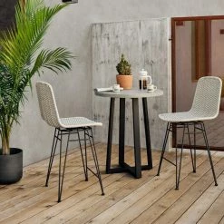 Fourhands Cyrus Outdoor Bar + Counter Table New Outdoor