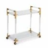 Regina Andrews New Kitchen Darcy Acrylic Bar Cart