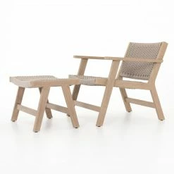 Fourhands Delano Chair + Ottoman Best Sellers